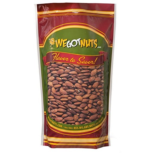 We Got Nuts Roasted Unsalted Almonds 2 Lb Bag