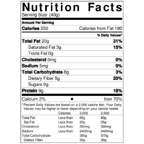 White Hulled Sesame Seeds - We Got Nuts 5 Pounds.