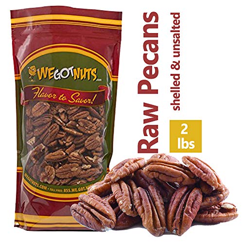 Two Pounds Of Pecans Raw, Whole, Shelled, Raw, Natural, No Prese