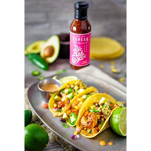 Bulgogi Sauce Kalbi Marinade Spicy Korean Bbq We Rub You 15 Oz
