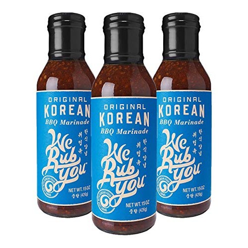 We Rub You Original Korean Bbq Hot Bulgogi Sauce &Amp; Marinade 15 O