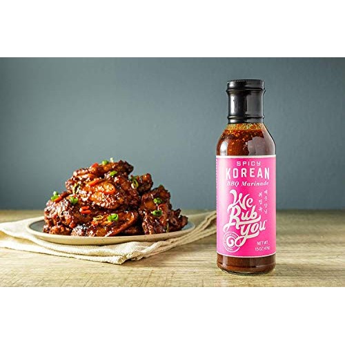 We Rub You Spicy Korean BBQ Bulgogi Marinade & Sauce