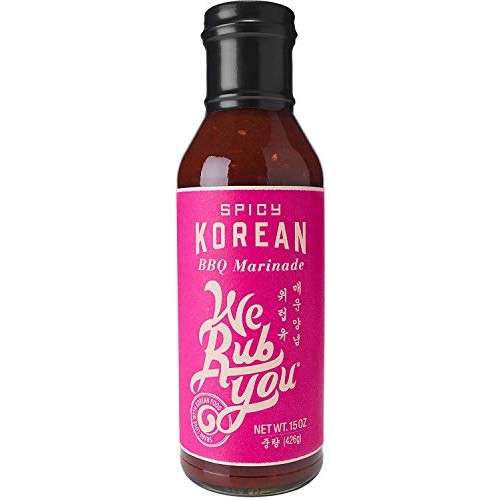 We Rub You Spicy Korean Bbq Bulgogi Marinade &Amp; Sauce 15 Oz Spic