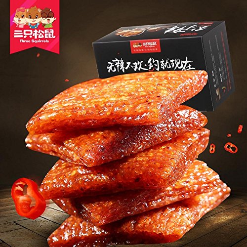 Three Squirrel [200G] About _ Spicy Spicy Snacks Leisure Spicy V