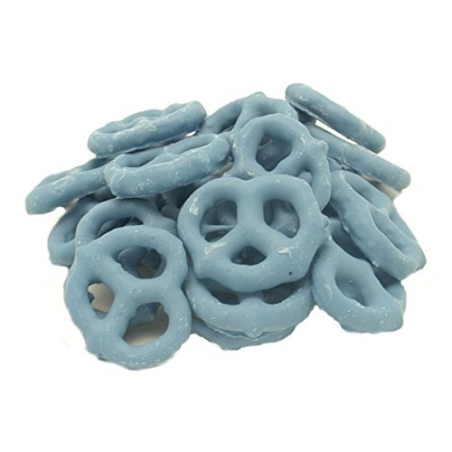 Weaver Chocolates Blueberry Yogurt Covered Mini Pretzels 1 Lb.