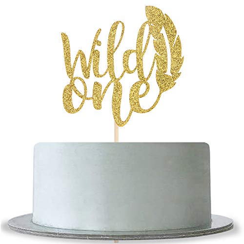 Wild One Cake Topper For Baby Shower,Baby 1St Birthday Boy Or Gi