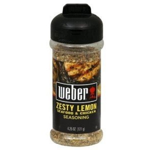 Weber Seasoning, Zesty Lemon, 5 Ounce Pack Of 2