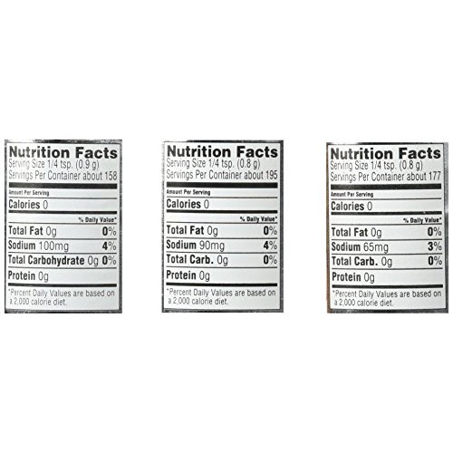 Weber All Natural Seasoning Blend 3 Flavor Variety Bundle: Norl