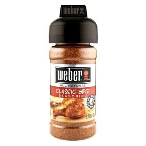 Weber Grill Bbq Rub, Classic, 3.25-Ounce Pack Of 6