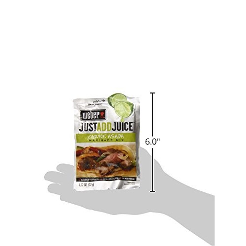 Weber Just Add Juice Carne Asada Marinade, 1.12 Ounce