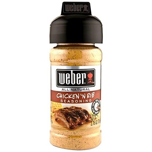 Weber Seasoning, Chicken N Rib, 2.75 Ounce
