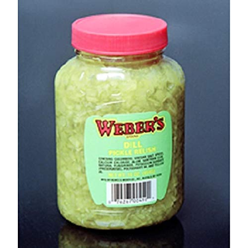 Webers Dill Pickle Relish - 16 Oz.