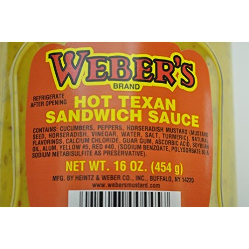 Webers Hot Texan Sauce - 16Oz