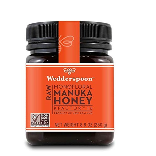 Wedderspoon 100% Raw Manuka Honey - Kfactor 16 - 8.8 Oz