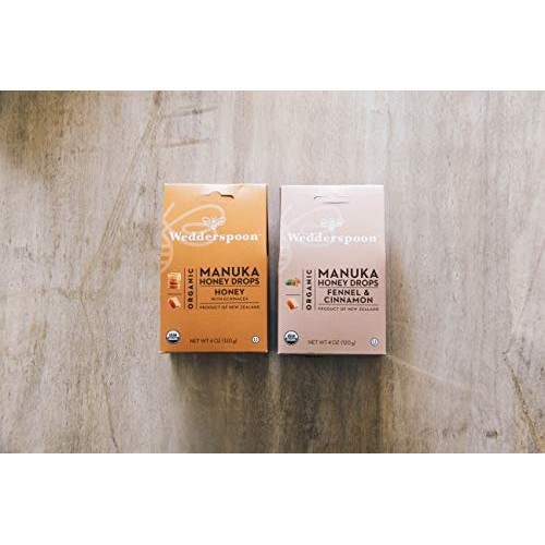 Wedderspoon Organic Manuka Honey Drops, Honey And Echinacea, Unp