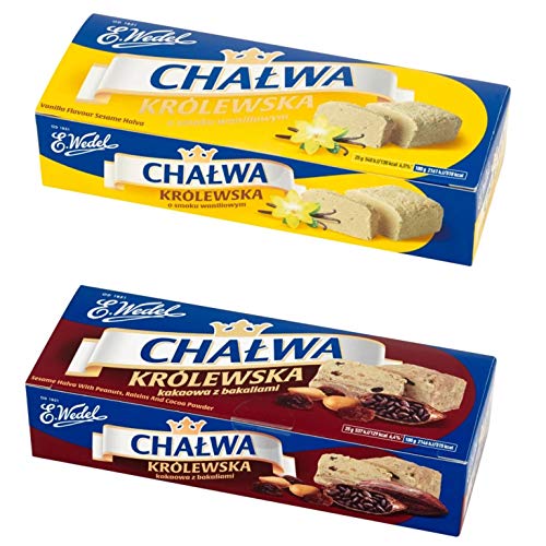 E. Wedel Halva Krolewka 2 Pack: Vanilla 8.82 Oz &Amp; Vanilla Coco