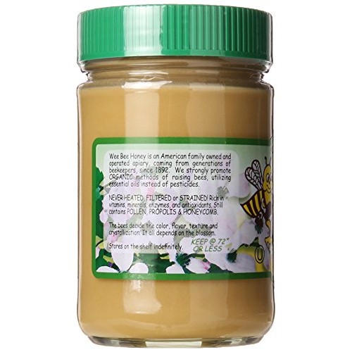 Wee Bee Honey Naturally Raw Honey, 1 Pound