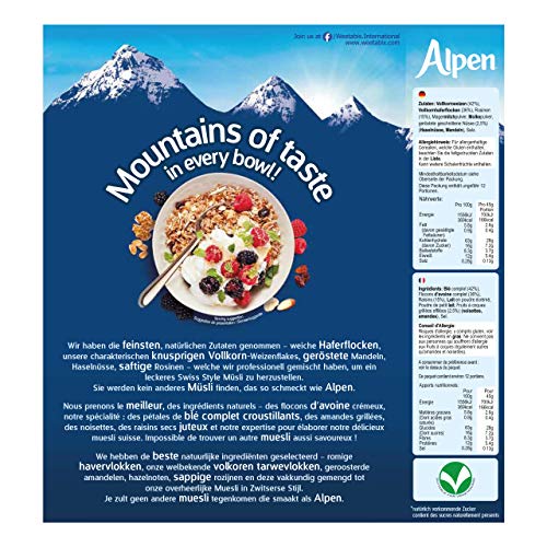 Alpen - No Added Sugar Muesli - 560G