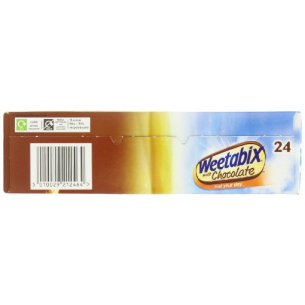Weetabix Chocolate 24 Pack 540g May arrive in 2 pack of 12 or ...
