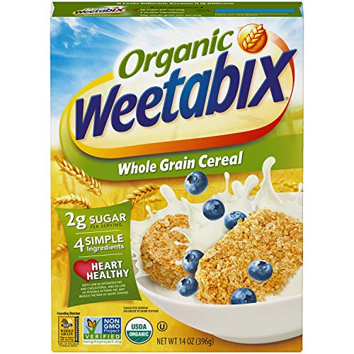 Weetabix Organic Whole Grain Cereal Biscuits, Usda Certified Org