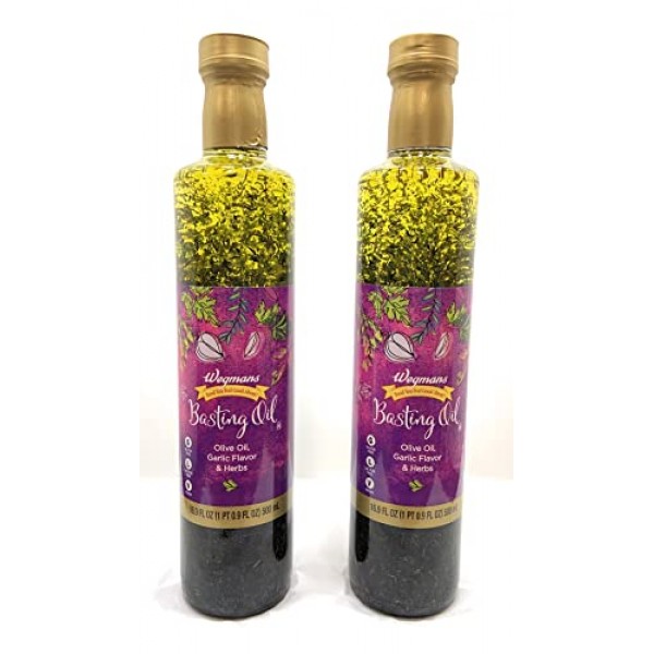 Wegmans Family Pack Basting Oil With Garlic And Herbs 2 16 Oz.
