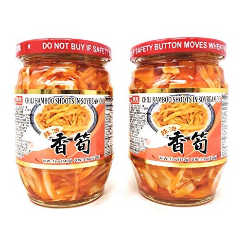 Wei-Chuan Chili Bamboo Shoots In Soybean Oil 2 Pack, Total Of 2 Wei-Chuan Chili Bamboo Shoots In Soybean Oil 2 Pack, Total Of 2