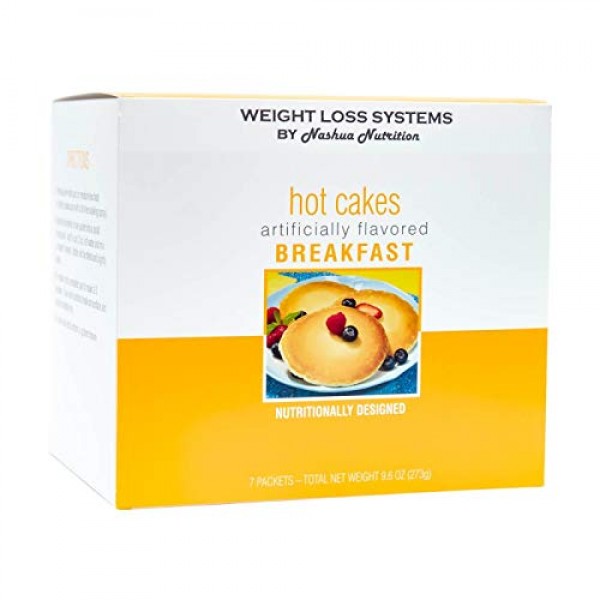 Weight Loss Systems - Pancakes - Low Sugar, High Protein, 7 ct