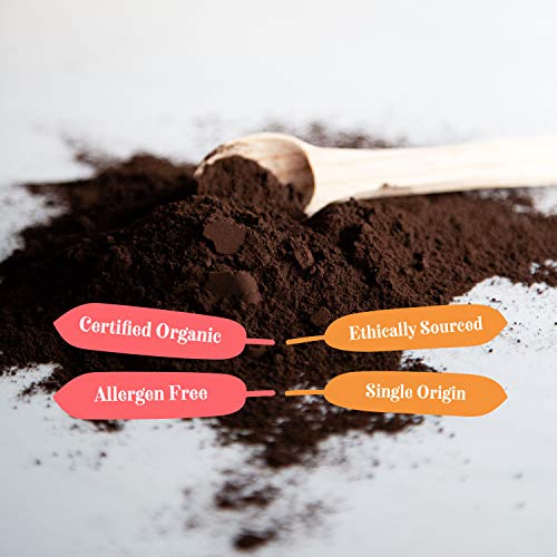 Weirdo Good Black Velvet Cacao Powder - Organic, Allergen-Free,