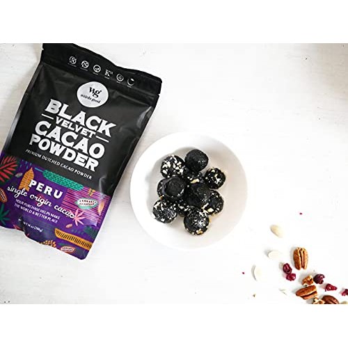 Weirdo Good Black Velvet Cacao Powder - Organic, Allergen-Free,