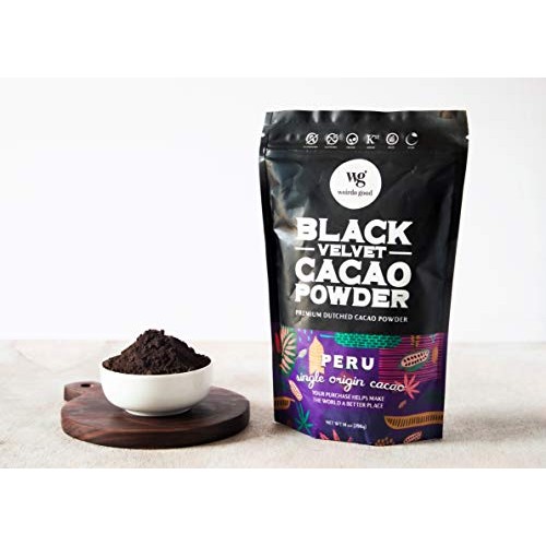 Weirdo Good Black Velvet Cacao Powder - Organic, Allergen-Free,
