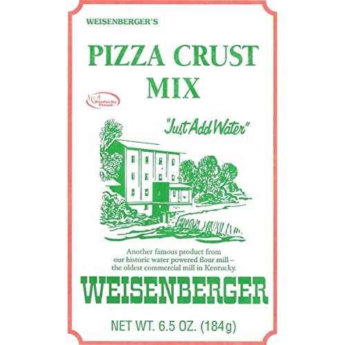 Weisenberger Pizza Crust Mix, 6.5-Ounce - Premade Pizza Dough Fl