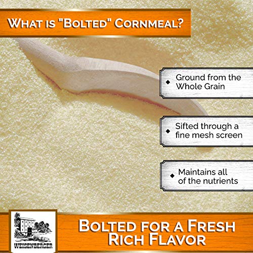 Weisenberger Corn Meal - Stone Ground Corn Meal for Baking - Fin...