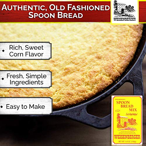 Weisenberger Spoon Bread Mix - Authentic, Old Fashioned, Souther