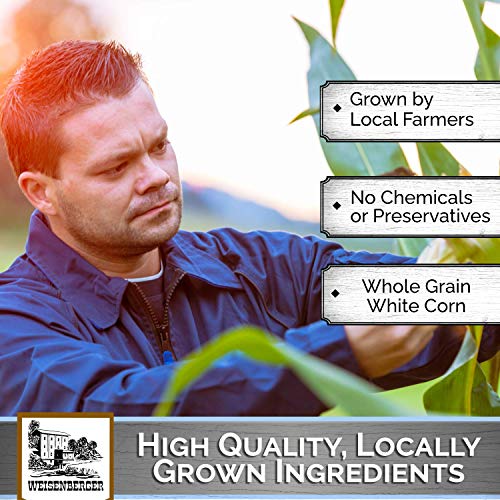 Weisenberger Stone Ground Grits - White Corn Grits Old Fashioned