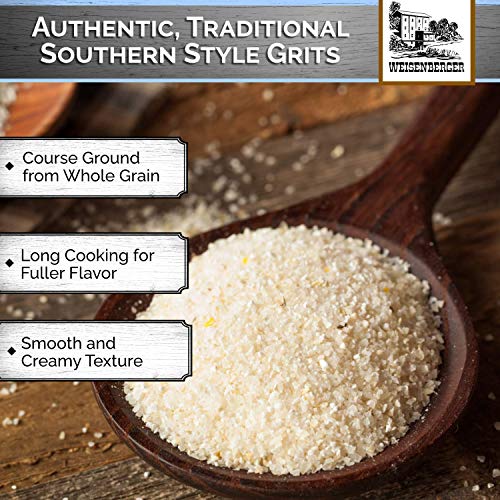Weisenberger Stone Ground Grits - White Corn Grits Old Fashioned
