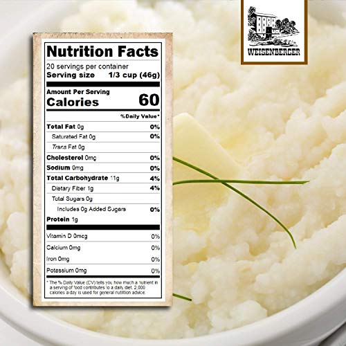 Weisenberger Stone Ground Grits - White Corn Grits Old Fashioned