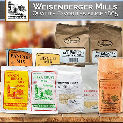 Weisenberger Stone Ground Grits - White Corn Grits Old Fashioned