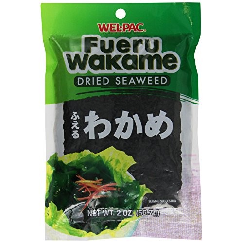 Wel-Pac - Fueru Wakame Dried Seaweed Net Wt. 2 Oz.