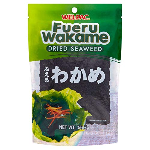 Wel-Pac - Fueru Wakame Dried Seaweed Net Wt. 2 Oz.