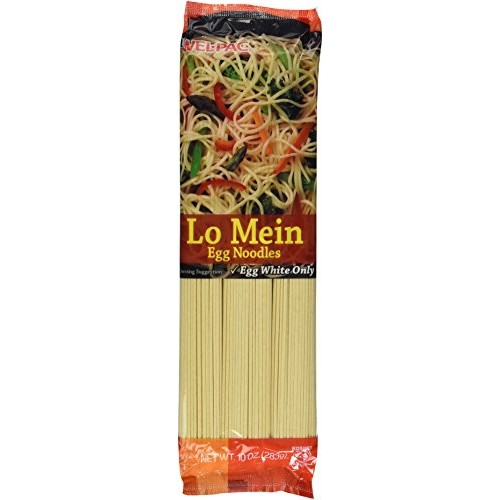 Wel Pac Lo Mein Egg Noodles, 10-Ounce Pack Of 6