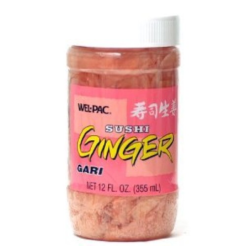 Wel-Pac Pickled Ginger Sliced, 11.5-Ounce Jars Pack Of 3