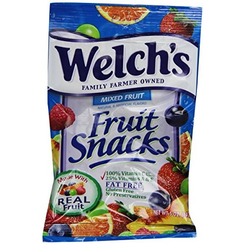 Welchs Fruit Snacks, Mixed Fruit, Gluten Free, 5 Oz Bags Pack Welchs Fruit Snacks, Mixed Fruit, Gluten Free, 5 Oz Bags Pack