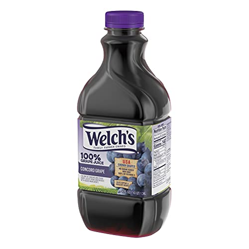 Welchs, 100% Juice Grape Healthy Heart, 46 Fl Oz Bottle