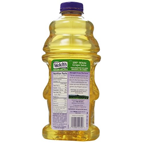 Welchs 100% White Grape Juice, 64 Oz