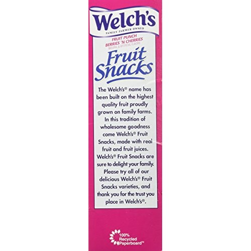 Welchs Fruit Snacks 22 Pouches - Fruit Punch & Berries n Cherr...