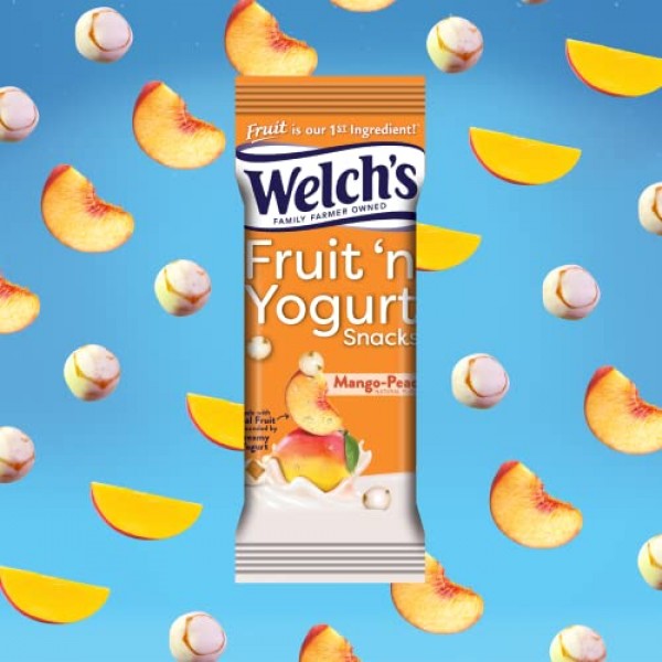 Welchs Fruit Snacks, Fruit N Yogurt Varitey Pack, Strawberry,