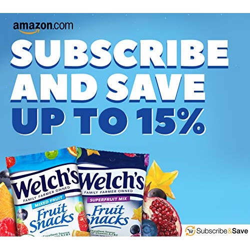 Welchs Fruit Snacks, Mixed Fruit &Amp; Superfruit Bulk Variety Pack