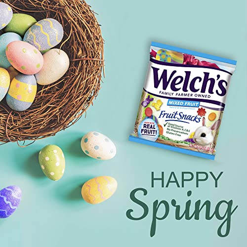 Welchs Fruit Snacks, Mixed Fruit, Spring Bulk Pack, Gluten Free...