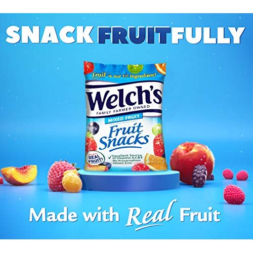 Welchs Fruit Snacks, Mixed Fruit, Spring Bulk Pack, Gluten Free...