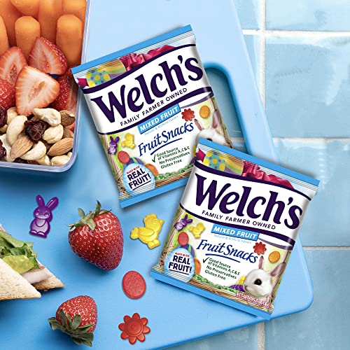 Welchs Fruit Snacks, Mixed Fruit, Spring Bulk Pack, Gluten Free...